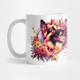 German Shepherd Dog Captures Heart on Mothers Day - Ideal Dog Mom Gift Mug